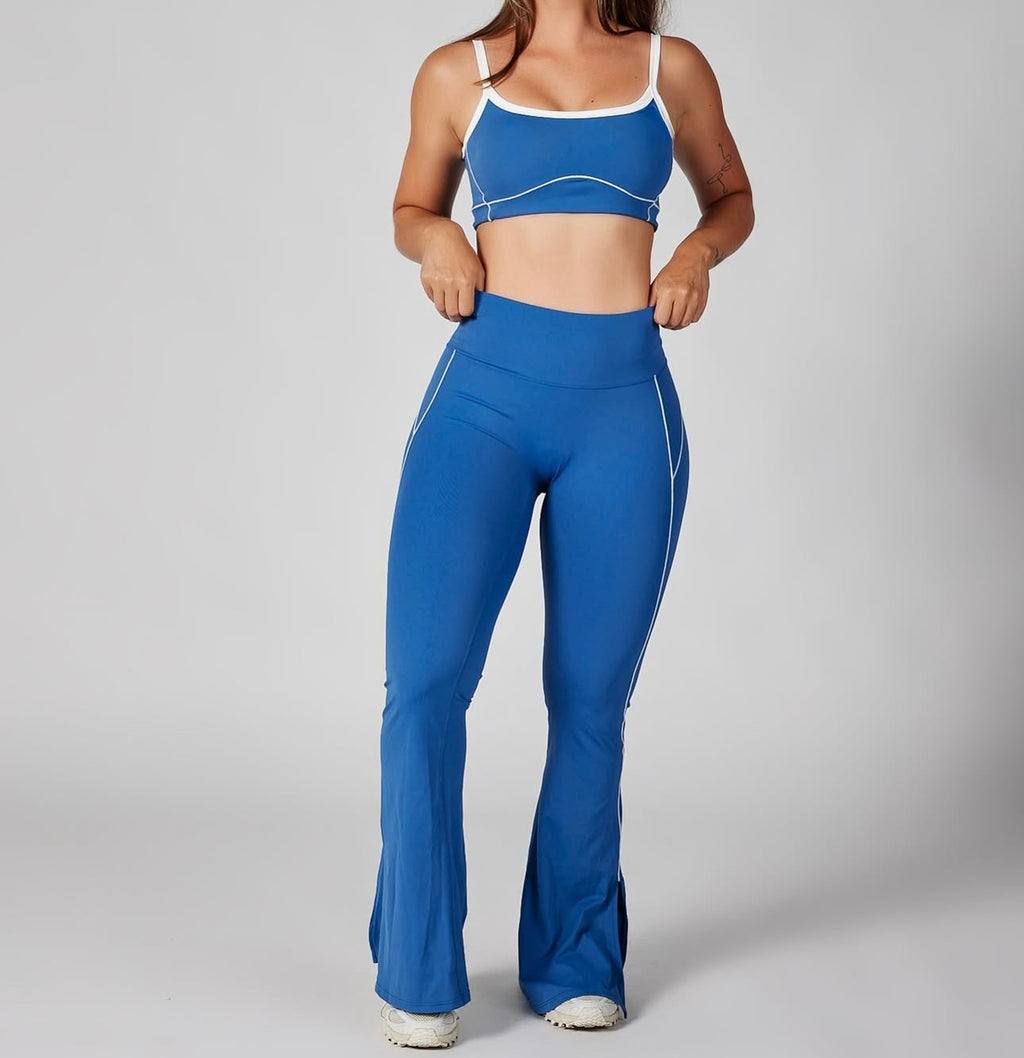 Stripe Set Leggins Long