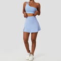 Sky Blue Skirt Set